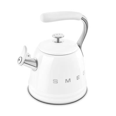 SMEG 2.3L 50's Style Stovetop whistling kettle - WKF01WH