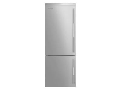 27" SMEG SPR Botton Mount Freestanding Left-Hinge Refrigerator - BM27ULX