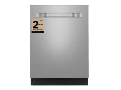 24" Midea Top Control Dishwasher with ActiveOpen Dry - MDB2324PST