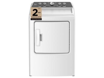 27" Midea Top Load Agitator Washer and Top Load Tumble Dryer  - MLV47C4AWW-MLE47C4AWW