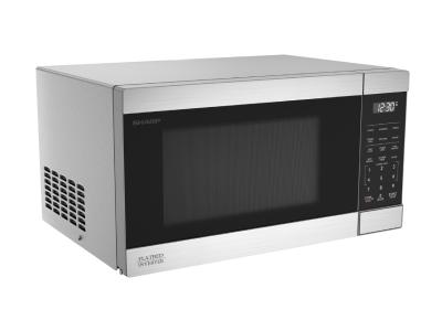 Sharp Flatbed Countertop Microwave Oven with Inverter Technology - SMC1174KSC