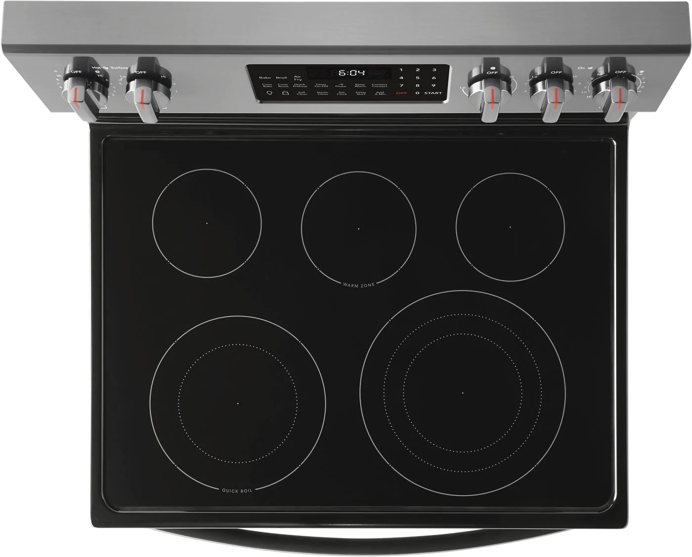 Black stainless steel frigidaire stove discount