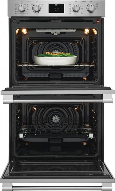 30" Frigidaire Professional Electric Double Wall Oven with Convection in Stainless Steel - PCWD3080AF