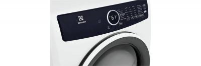 27" Electrolux 8.0 Cu. Ft. Front Load Electric Dryer in White - ELFE743CAW