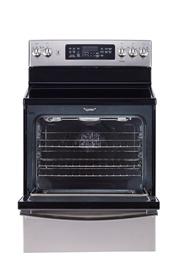 30" GE 5.0 Cu. Ft. Free Standing Electric Self Cleaning Convection Range - JCB860SKSS