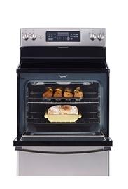 30" GE 5.0 Cu. Ft. Free Standing Electric Self Cleaning Convection Range - JCB830SKSS