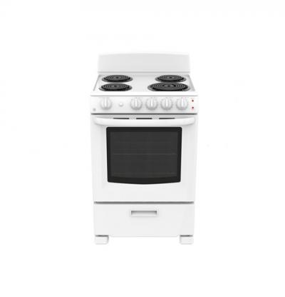 24" GE 2.9 Cu. Ft. Free Standing Electric Standard Clean Range - JCAS300DMWW