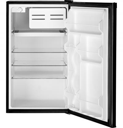 20" GE 4.4 Cu. Ft. Compact Refrigerator In Black - GME04GGKBB