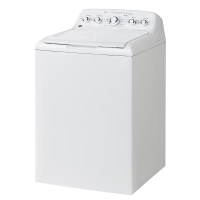 27" GE 5.0 Cu. Ft. Top Load Washer With Stainless Steel Basket - GTW560BMMWW