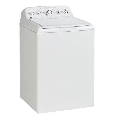 27" GE 5.0 Cu. Ft. Top Load Washer With Stainless Steel Basket - GTW560BMMWW