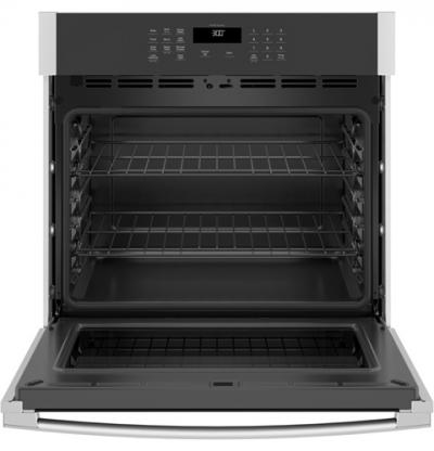 30" GE 5.0 Cu. Ft. Electric Self-Cleaning Single Wall Oven - JTS3000SNSS