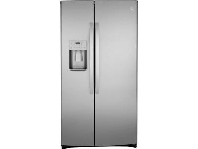 GE 21.8 Cu. Ft. Counter Depth Side-By-Side Refrigerator -  GZS22IYNFS