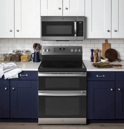 GE JBS86SPSS 30 6.6 Cu. Ft. Free-Standing Electric Double Oven Conv