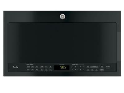 30" GE Profile 2.1 Cu. Ft. SpaceMaker Over the Range Microwave Oven - PVM2188DSMC