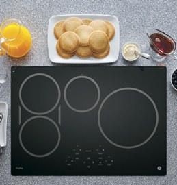 30" GE Profile Electric Cooktop with Induction Elements - PHP9030DJBB