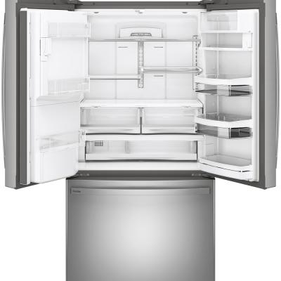 36" GE Profile 22.1 Cu. Ft. Counter-Depth French-Door Refrigerator - PYE22PYNFS