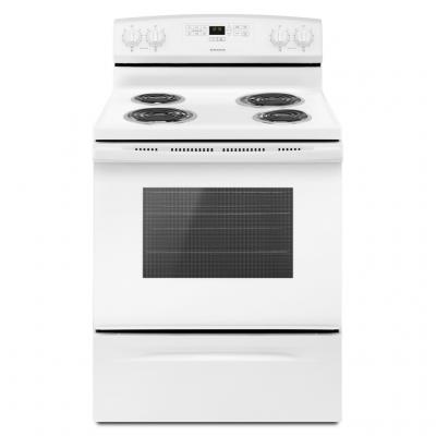 30" Amana Electric Range with Bake Assist Temps - YACR4303MFW