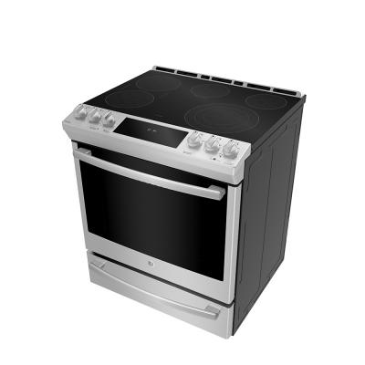 30" GE Profile 5.3 Cu. Ft. Slide-In Electric Range With Wifi Connect - PCS940YMFS