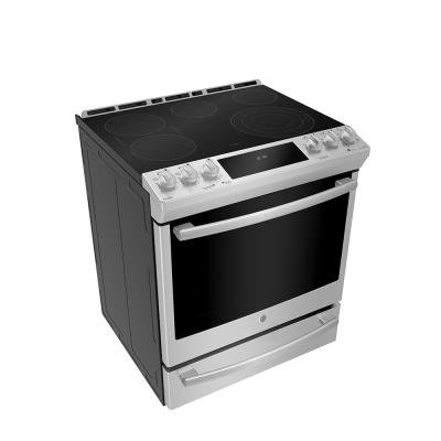 30" GE Profile 5.3 Cu. Ft. Slide-In Electric Range With Wifi Connect - PCS940YMFS