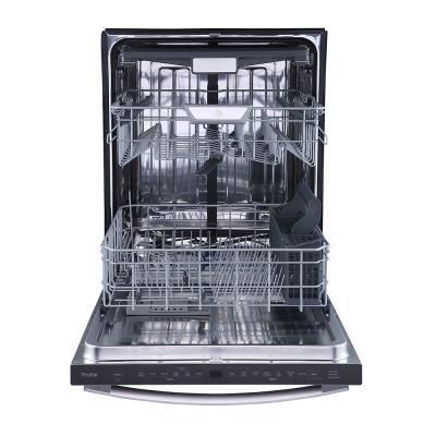 24" GE Profile Built-In Top Control Dishwasher in Fingerprint Resistant Stainless Steel - PBT865SSPFS