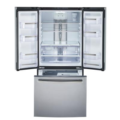 33" GE Profile 24.8 Cu. Ft. Refrigerator in Fingerprint Resistant Stainless Steel- PNE25NYRKFS