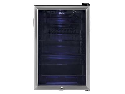 21" Haier 150-Can Beverage Center - HEBF100BXS