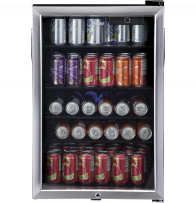 21" Haier 150-Can Beverage Center - HEBF100BXS