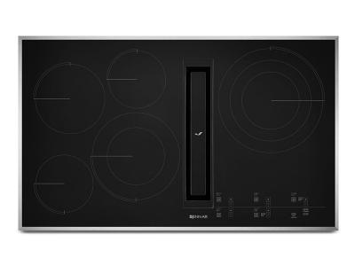 36" Jenn-Air JX3 Electric Downdraft Cooktop With Glass-Touch Electronic Controls - JED4536GS
